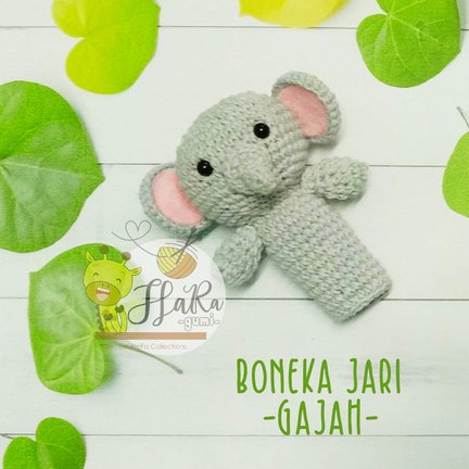 Boneka Jari Gajah